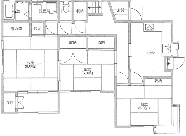 house for sale in 北茨城市, Ibaraki | ¥5,980,000 | 5DK | Akiyama house fi…
