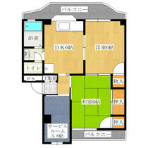 ことぶきマンション 302 ｜ 埼玉県北足立郡伊奈町寿３丁目（賃貸マンション2SDK・3階・46.90㎡） その1