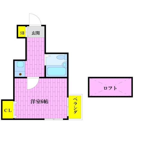 スターホームズ鶴ヶ峰Ⅱ｜神奈川県横浜市旭区鶴ケ峰本町２丁目(賃貸アパート1K・1階・18.61㎡)の写真 その2