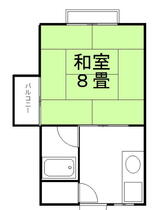 岩手県一関市山目字中野（賃貸アパート1K・2階・24.80㎡） その2