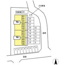 メロンハウスⅡ 301 ｜ 熊本県熊本市北区鶴羽田町（賃貸アパート2LDK・3階・52.54㎡） その16