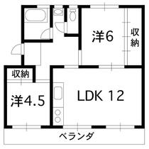 熊本県熊本市南区八王寺町（賃貸マンション2LDK・3階・45.00㎡） その2