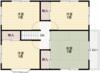  築37年3ヶ月 2階建の賃貸物件