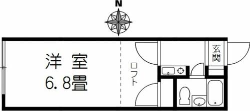 ウリュウ中央コーポラス_間取り_0