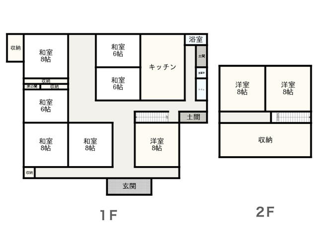 house for sale in Nanto, Toyama | ¥1,800,000 | 9DK | Akiyama house fi…