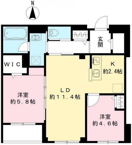 同じ建物の物件間取り写真 - ID:213108440921