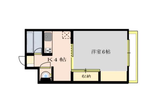 田岡ハイツ_間取り_0