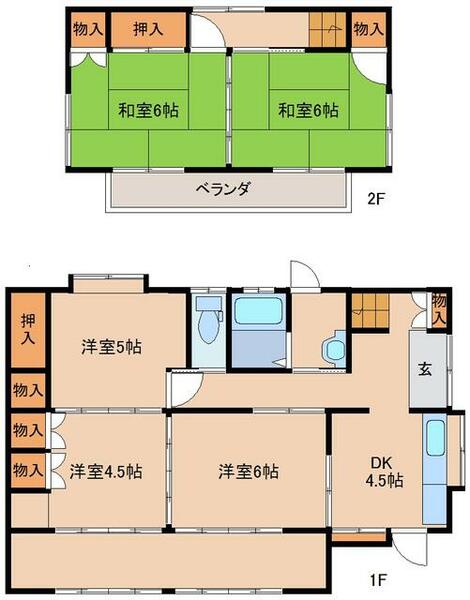 detached 宮城県遠田郡美里町北浦字大口
地図を見る