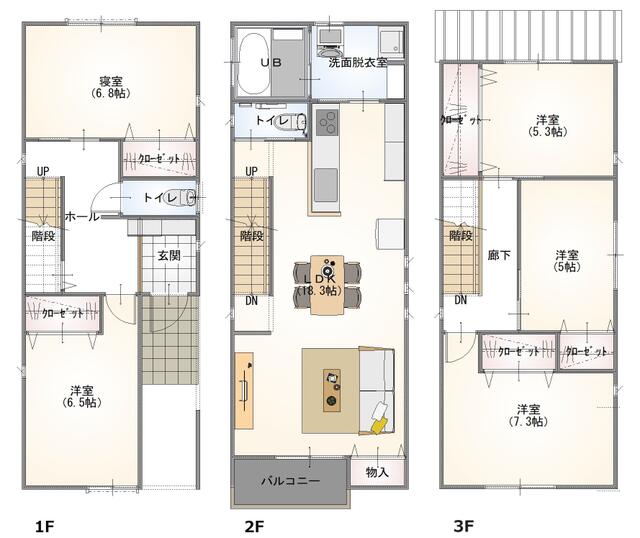岐阜県岐阜市の一戸建て | 3360万円 | 5LDK | 109.85m² | Akiyama house finder