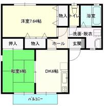 クレセント弐番館 101 ｜ 茨城県牛久市刈谷町５丁目（賃貸アパート2DK・1階・50.31㎡） その2