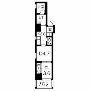 同じ建物の物件間取り写真 - ID:223033224796