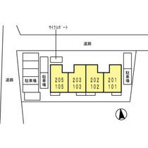 バンブーⅡ  ｜ 熊本県八代市中北町（賃貸アパート1LDK・1階・40.43㎡） その16