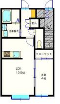 リヴェール山目  ｜ 岩手県一関市山目字中野（賃貸アパート1LDK・1階・41.25㎡） その2