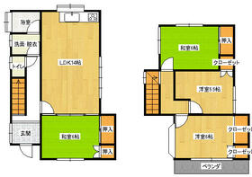 千葉県八街市榎戸（賃貸一戸建4LDK・--・85.28㎡） その1