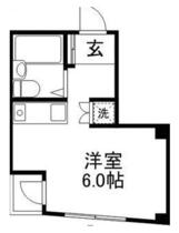 タヤマビル  ｜ 東京都武蔵野市境２丁目（賃貸マンション1K・5階・16.00㎡） その2