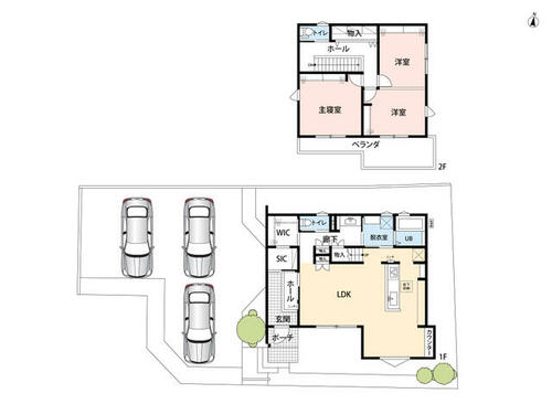 detached 熊本県菊池郡菊陽町大字原水