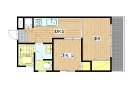 シャトー瑠璃  ｜ 東京都豊島区高田３丁目（賃貸マンション2DK・1階・36.45㎡） その1