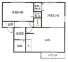 京都府舞鶴市字福来（賃貸アパート2LDK・2階・53.65㎡） その2