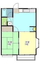 ラピエール沖 206 ｜ 宮崎県日向市大字財光寺沖町（賃貸アパート2DK・2階・39.74㎡） その1