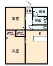 東京都あきる野市引田（賃貸アパート2LDK・2階・53.97㎡） その2