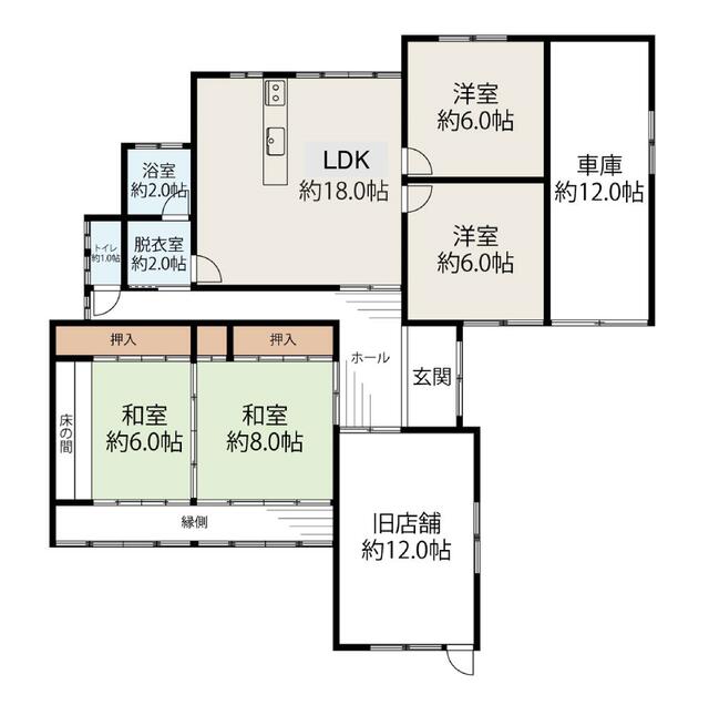 秋田県秋田市の一戸建て | 1200万円 | 5LDK | 329.85m² | Akiyama house finder