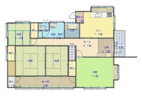 detached 山梨県甲府市千塚３丁目