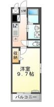 熊本県菊池郡大津町大字大津（賃貸アパート1K・1階・30.74㎡） その2