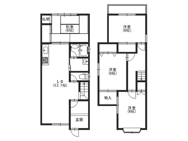 house for sale in Kyoto, Kyoto | ¥23,800,000 | 4LDK | Akiyama house f…