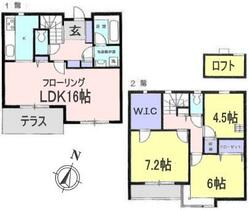 東雪谷２丁目ハウス  ｜ 東京都大田区東雪谷２丁目（賃貸テラスハウス3LDK・--・85.59㎡） その1