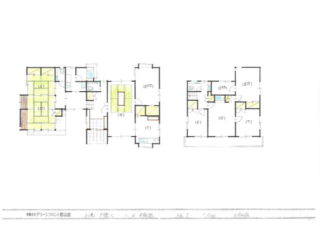 福島県田村郡三春町の一戸建て | 1150万円 | 7SLDK | 943.47m² | Akiyama house finder