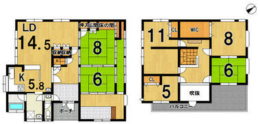 間取り：227102429689