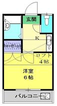 ＭＩＮＡＴＯ１１ 202 ｜ 千葉県鎌ケ谷市南鎌ケ谷４丁目（賃貸アパート1K・2階・18.25㎡） その2