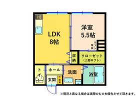 Ｌｉｂｅｒｔｅ 202 ｜ 石川県小松市末広町（賃貸アパート1LDK・2階・36.05㎡） その1