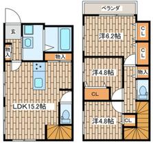 神奈川県横浜市戸塚区平戸１丁目（賃貸一戸建3LDK・--・81.14㎡） その2