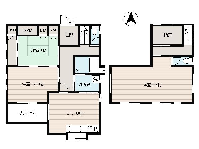 house for sale in Okazaki, Aichi | ¥16,800,000 | 3SLDK | Akiyama hous…