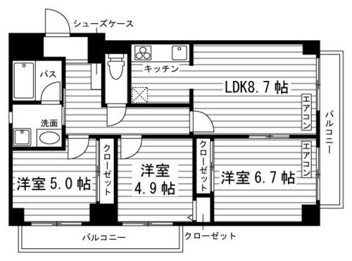 オーガスタ和光_間取り_0