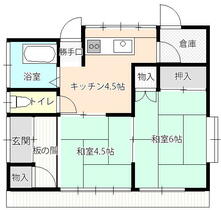 茨城県水戸市内原町（賃貸一戸建2DK・--・40.57㎡） その1