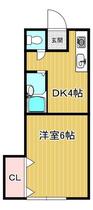 福岡県柳川市大和町豊原（賃貸アパート1DK・1階・23.15㎡） その2