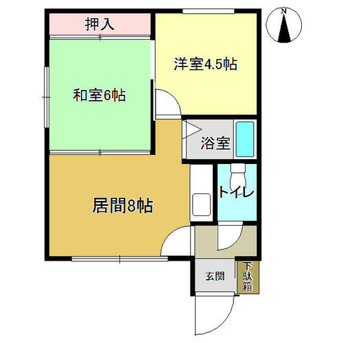 カネイマンション_間取り_0