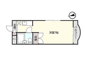 アシスト城南マンション 408 ｜ 茨城県水戸市城南２丁目（賃貸マンション1R・4階・21.00㎡） その2