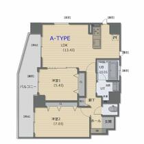 北海道札幌市豊平区平岸三条１７丁目（賃貸マンション2LDK・10階・60.40㎡） その2