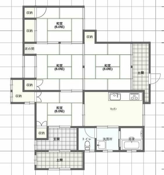 detached 秋田県雄勝郡羽後町貝沢字柏野
物件地図