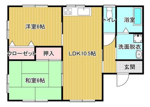コンフォート下林_間取り_0