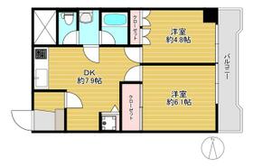 グリーン大山西館 204 ｜ 東京都板橋区大山金井町（賃貸マンション2DK・2階・43.74㎡） その2