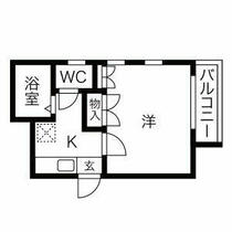 リオン博多 402 ｜ 福岡県福岡市博多区博多駅南３丁目（賃貸マンション1K・4階・17.66㎡） その1