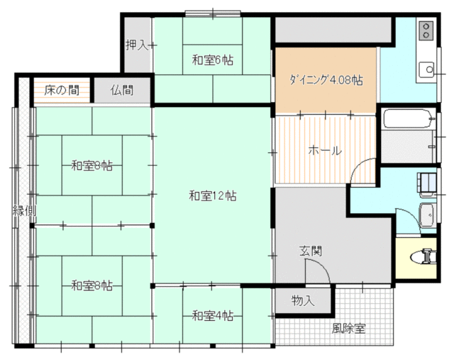 house for sale in Kaminoyama, Yamagata | ¥1,300,000 | 5SK | Akiyama h…