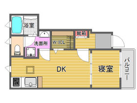 プラシードＳ（エス）  ｜ 福岡県福岡市城南区西片江１丁目（賃貸アパート1DK・1階・28.37㎡） その2