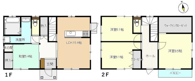 house for sale in 柴田郡柴田町, Miyagi | ¥16,000,000 | 4LDK | Akiyama house…