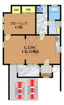 東京都立川市柏町５丁目（賃貸一戸建1LDK・--・54.82㎡） その2