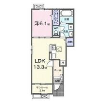 コントレイル 105 ｜ 静岡県沼津市下香貫七面（賃貸アパート1LDK・1階・50.05㎡） その2